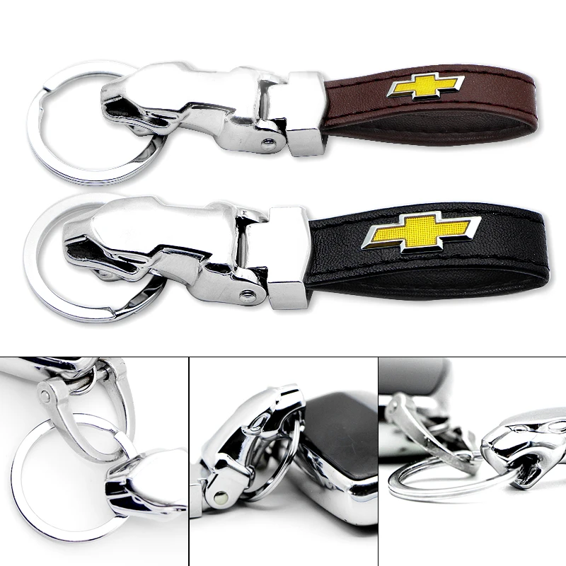 

1pcs Metal Leopard Head Key Chains Holder Car Badge Keyring KeyChain For Chevrolets Cruze Captiva Lacetti Aveo Niva Trax Onix