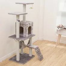 Игрушка лабиринт с кошачьим деревом игрушка Когтеточка для