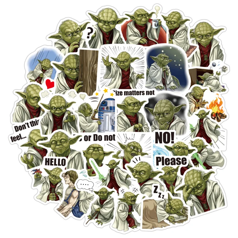 40pcs Cartoon The Mandalorian Baby Yoda Star Wars Stickers Waterproof PVC Skateboard Luggage Motorcycle Vsco Kids Toys Sticker 40pcs Cartoon The Mandalorian Baby Yoda Star Wars Stickers Waterproof PVC Skateboard Luggage Motorcycle Vsco Kids Toys Sticker