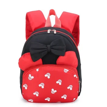

Cute Fashion Minnie Backpack For Boys Girls Schoolbag Kindergarten Cartoon Children School Bag Students Children School bag