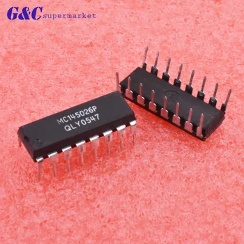 

1/5PCS MC145026P MC145026 DIP-16 IC Encoder and Decoder Pairs CMOS US diy electronics