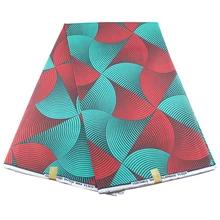 Настоящий воск гарантированный настоящий голландский воск 6 ярдов/лот новая мода высокое качество африканская ткань Анкара