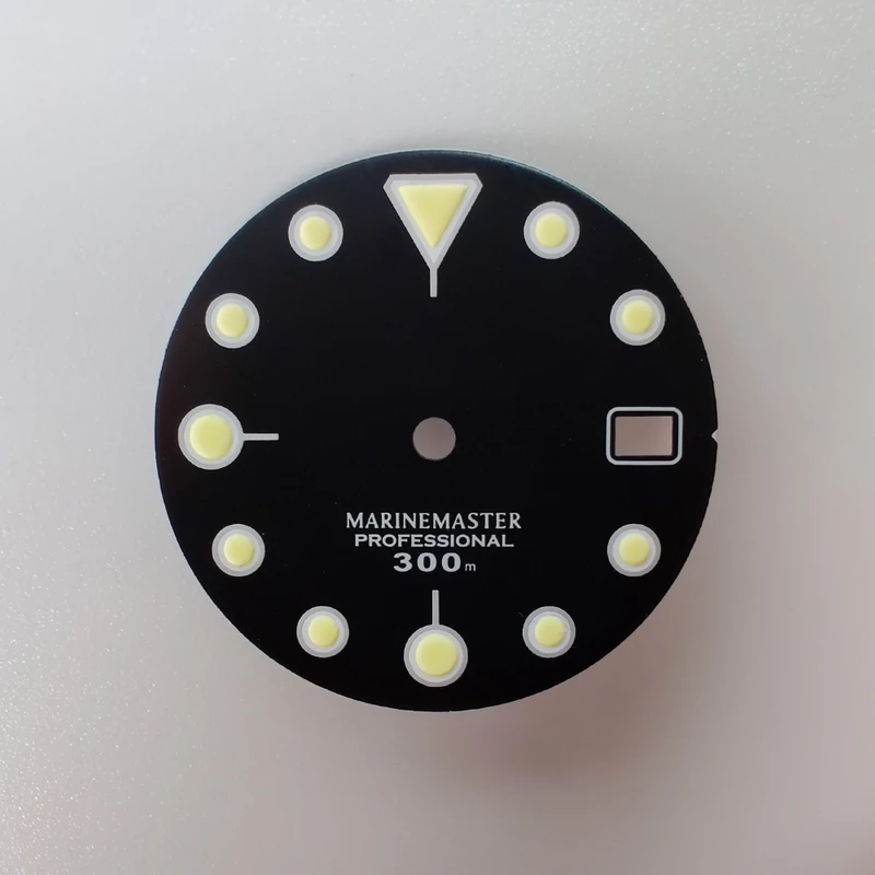 Hot 28.5mm33mm29mm Watch dial fit NH35 Movement Watch Parts afbeelding