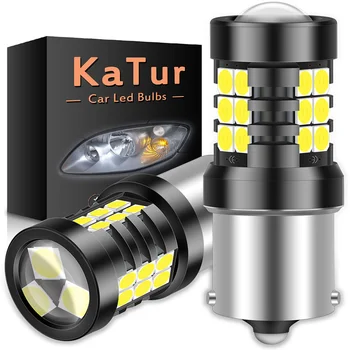 

2pcs 1156 P21W BA15S LED Canbus bulbs led car Turn Signal Reverse Brake Lights DRL for Skoda Superb Octavia 2 FL 2011 2012 2013