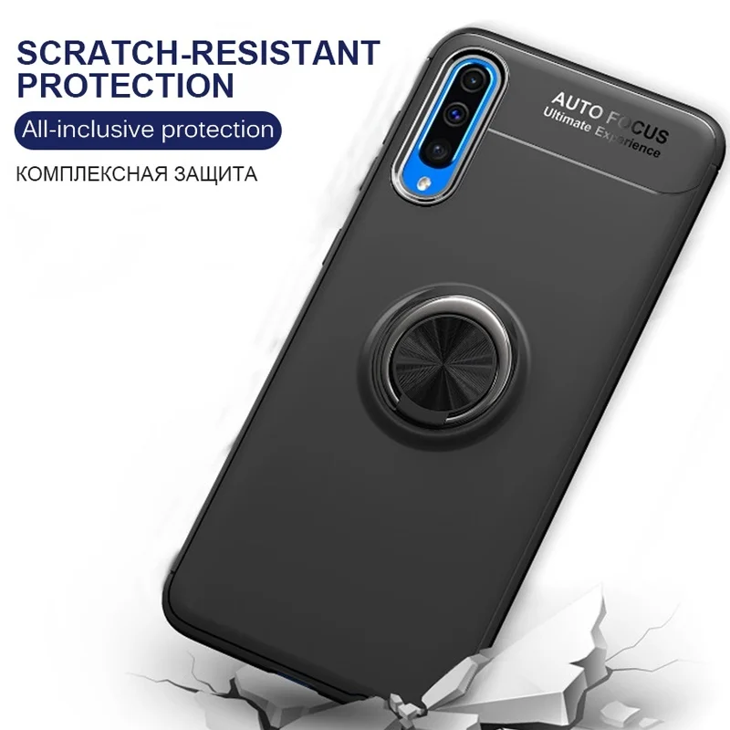 

Invisible Ring Phone Stand Slim Case For Samsung Note10 pro/Note10/Note9/S10E/S9/ S 9 Plus /S8 Plus Case Anti-Fingerprint Cover