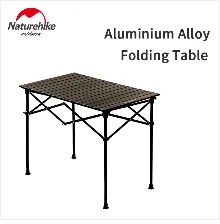 High Strength Aluminum Alloy Portable Ultralight Folding Camping Table Foldable Outdoor Dinner Desk For Family Party Picnic BBQ