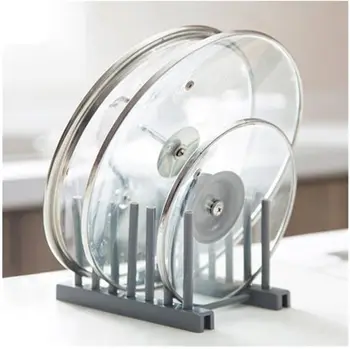 

Kitchen Organizer Rack Stainless Steel Spoon Holder Pot Lid Shelf Cooking Dish Rack Pan Cover Stand Kitchen Accessories