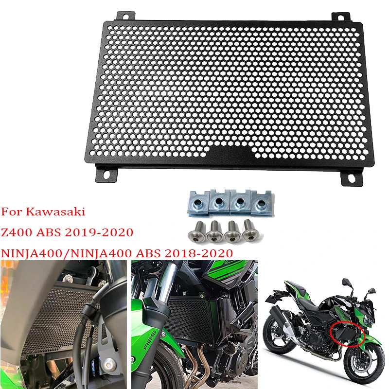 Grille de Radiateur Protection pour Kawasaki Z400 2019