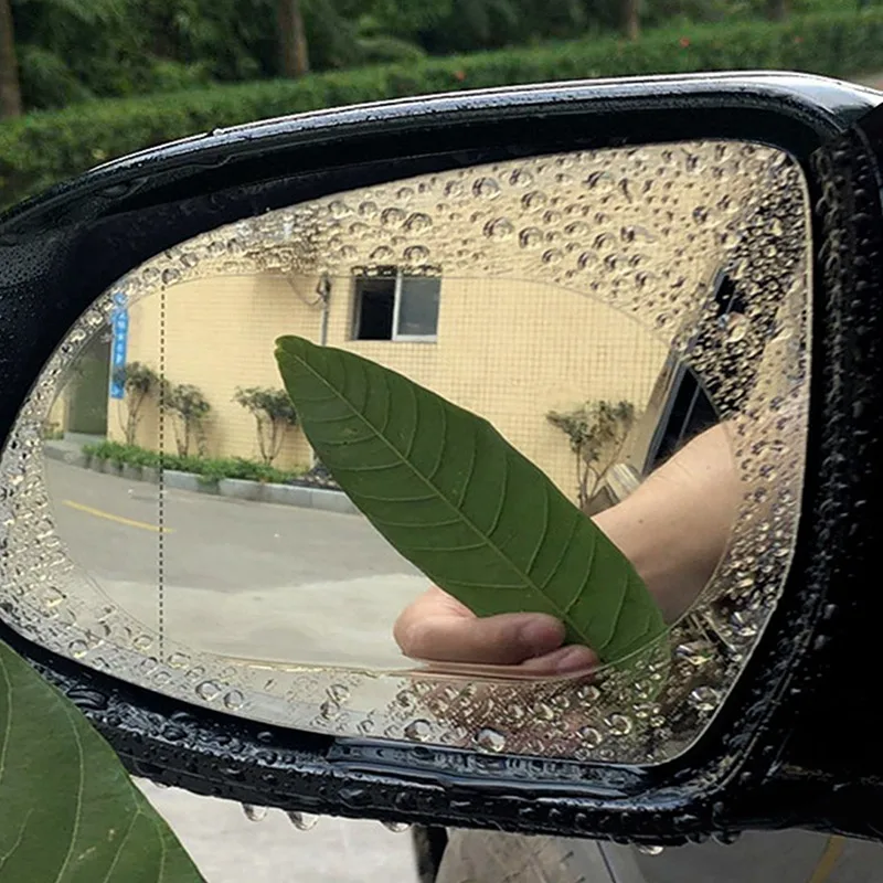 

New Car Rearview Mirror Glass Film Waterproof Anti-Fog Window Membrane The Rainproof film of Car Rearview Mirror