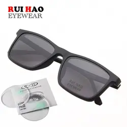 Индивидуальные Рецептурные очки и солнцезащитные очки ретро дизайн очки Рамка клип на солнцезащитные очки поляризованные оптические