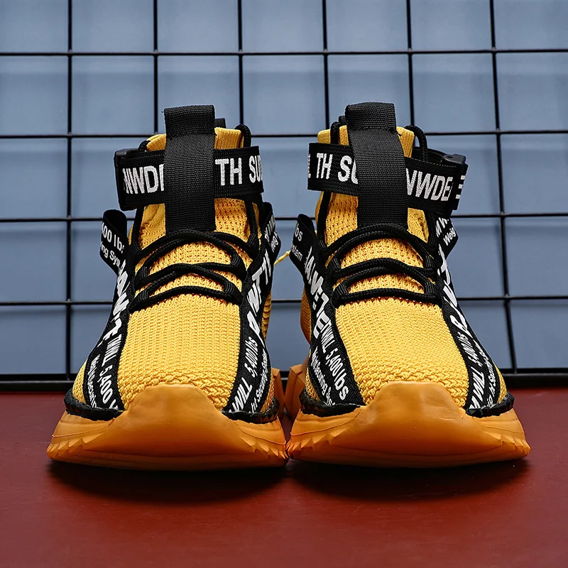 New Style Thick Bottom Running Shoes Shoes for Men White Casual Outdoor Sports Shoes Man Training Athletic Outdoor Jogging Shoes
