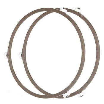 

2 Microwave Roller Ring Plate Tray Rotating Bracket Turntable Microwave Turntable Ring (Outer Diameter Plate 7 Inches)