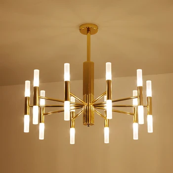 

Modern Chandeliers Lighting Chandelier Lights Fixtures Pendientes Luminaire for Dining Room Restaurant Hotel LED Bulbs Iron 220V