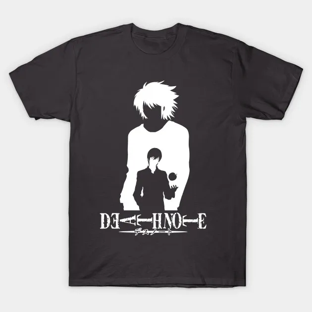 KIRA DEATH NOTE Kaos Wanita T Shirt 