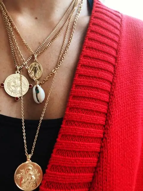 Лучший друг vsco девушка collares de moda цепочка культивированный настоящий натуральный жемчуг пресноводный жемчуг кулон бритва ожерелье для женщин