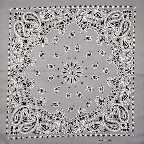 New Fashion Hip Hop 100% Cotton Bandana Square Scarf 55cm*55cm Black Red Paisley Headband Printed For Women/Men/Boys/Girls - Image 54
