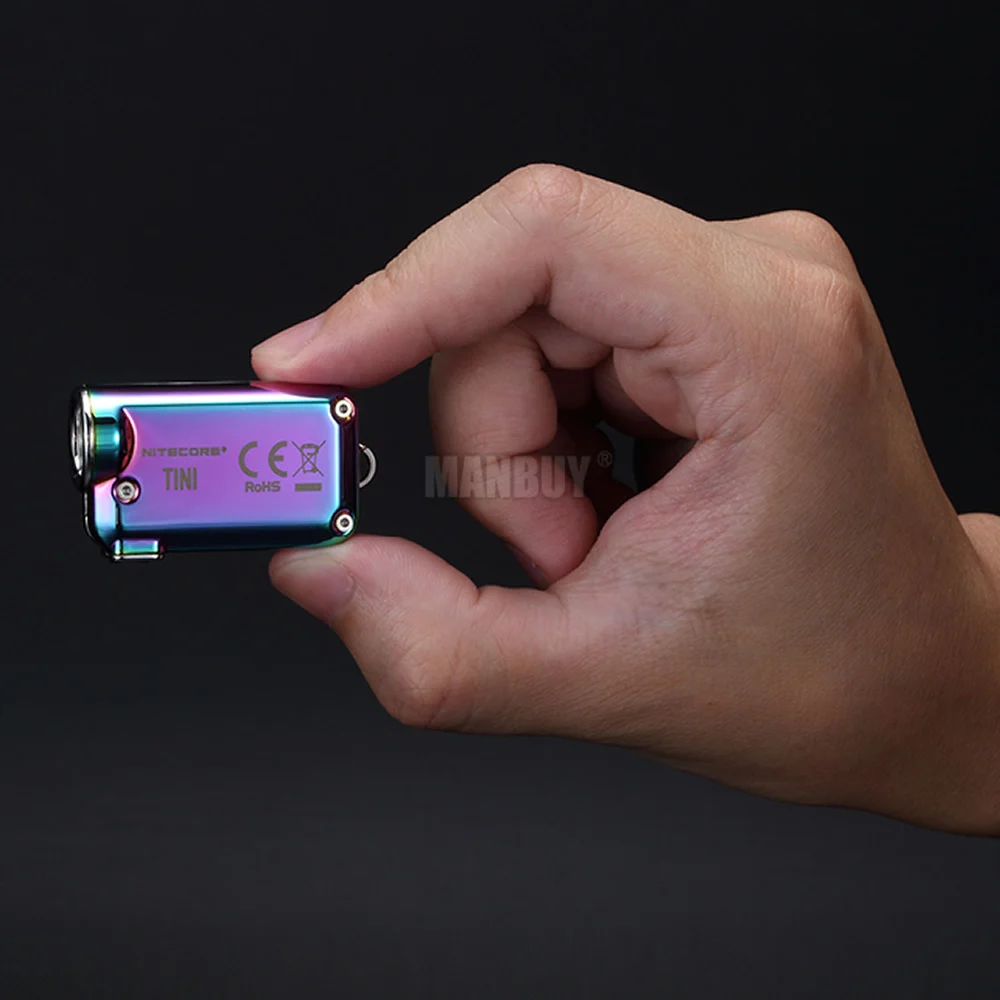 Распродажа металлический брелок NITECORE TINISS CU светильник встроенной литий ионной