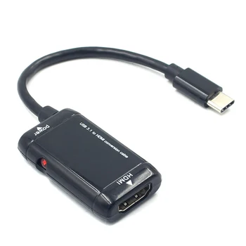 

New Hot USB 3.1 to HDMI Conversion Adapter Portable for Mobile Phone Tablet Projector