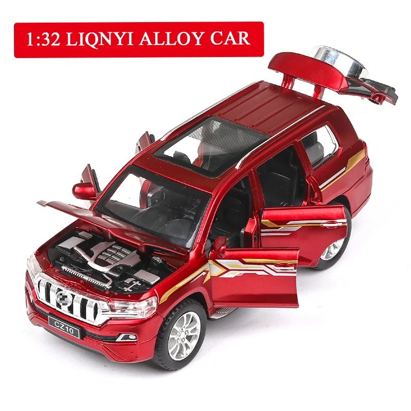 

Simulated Alloy Car Vehicle Back-pull Model Die-casting Children's Acousto-optic Echo Belt Acousto-optic Off-road Vehicle Toy