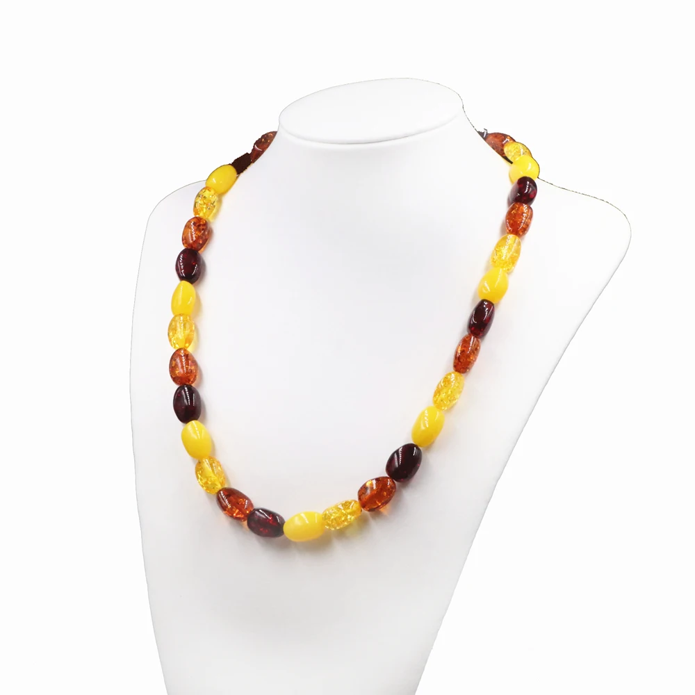 

Ожерелье ручной работы для женщин, религиозные вечерние ювелирные изделия, аксессуары из искусственной смолы, цепочка-ожерелье, короткая цепочка B346