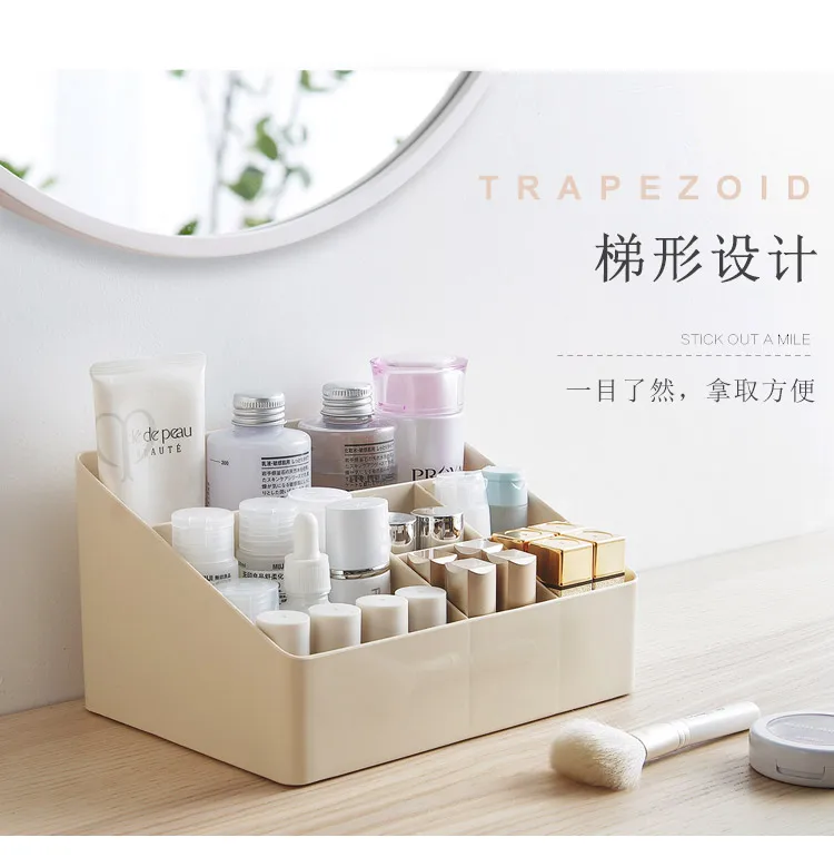 Multi-Purpose Plastic Desktop Storage Box