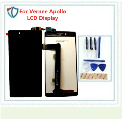 Оригинал для Vernee Apollo ЖК-дисплей Дисплей и сенсорный экран Экран + инструменты