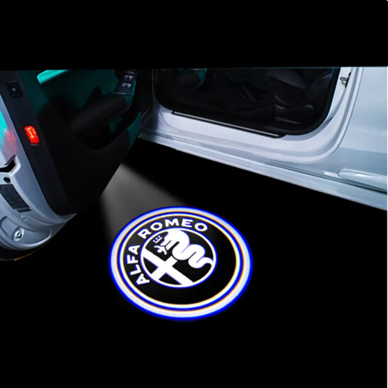 2X светодиодсветодиодный автомобильные двери привидения тени для Alfa Romeo 147 159 156