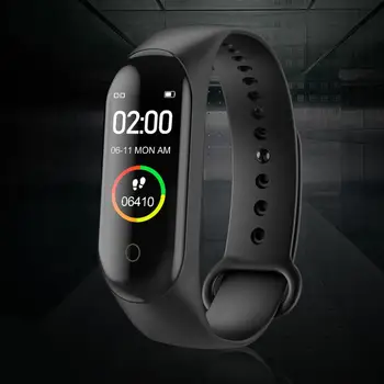 

0.96'' Color Screen Smart Band Fitness Tracker Smart Watch Sport Smart Bracelet Heart Rate Blood Pressure M4 Smartband