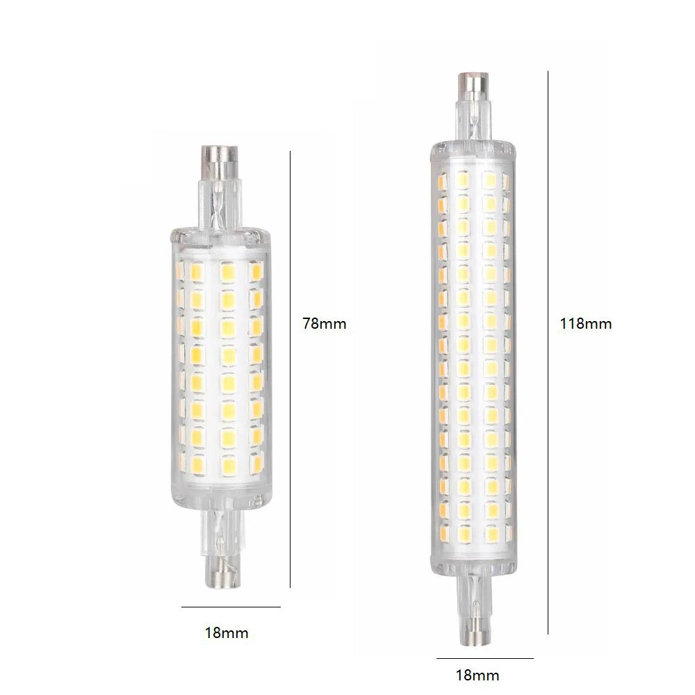 R7S 5W 10W 2835SMD Warm White Pure White LED Corn Light Bulb for Replace Flood Lamp AC220V