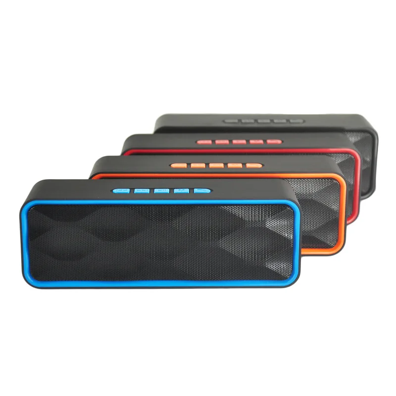 Портативный беспроводной мини bluetooth динамик объемная стереоколонка 3D для музыки