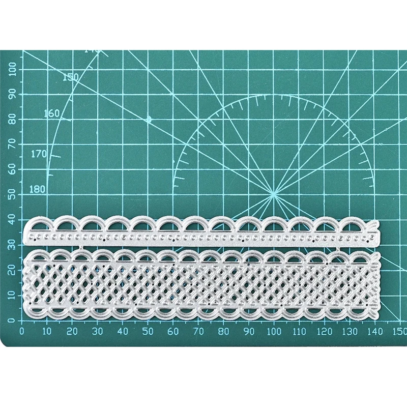 Eastshape гребешок прямоугольник границы металла режущие штампы 2 шт DIY Выгравированные штампы ремесло изготовление бумажных карточек Скрапбукинг тиснение