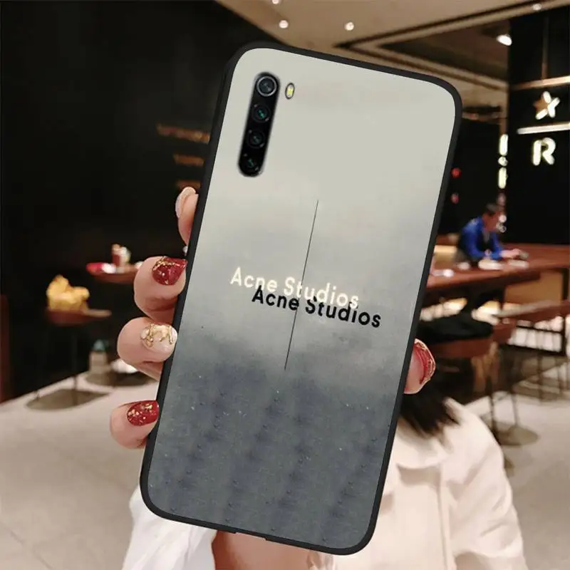 Чехол с логотипом TK ELEVENV от акне оболочка Чехлы футляр для xiaomi note max mi 3 7 8 9se Redmi 7a 8t 10