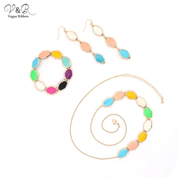 

DIY Handmade Jewelry Making Multiple Color Bead Charms Pendants Necklace Earring Bracelet Set Components Fashion Jewelry DIY-039