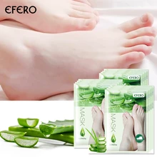 Efero 2 шт = 1 пакет детский пилинг для ног крем-маска для обновления кожи отшелушивающие носки для педикюра носки для удаления омертвевшей кожи маски для ног крем