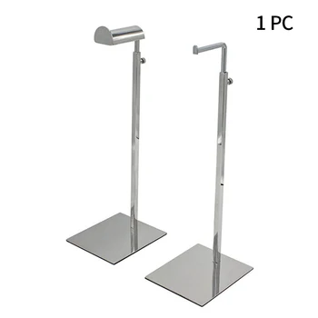 

Adjustable Height Anti Rust Home Bedroom Countertop Handbag Storage Stainless Steel With Base Purse Display Stand Shopping Mall