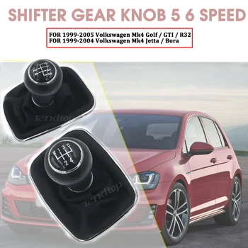 

For VW1999-2005 Golf 4 IV MK4 R32 Bora MT FOR GTI Jetta 5 6 Speed Car Gear Stick Shift Knob Gearshift Shifter Lever Stick Head