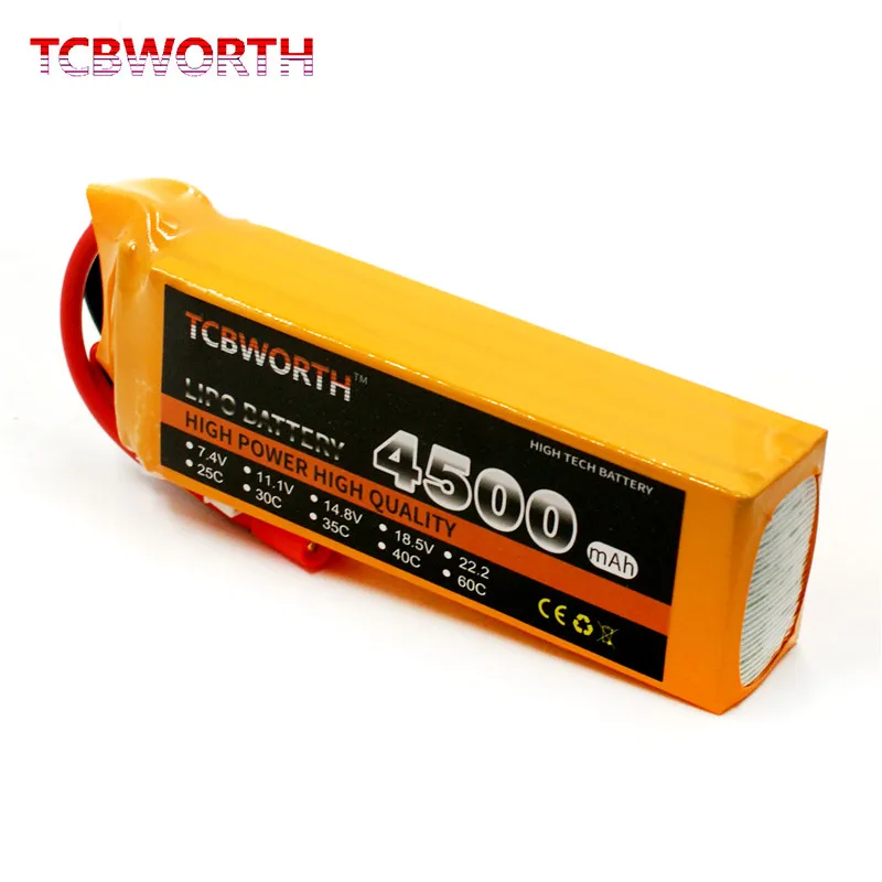 3S RC LiPo Батарея 11 1 V 4500 мА/ч 60C взрыв 120C для самолет и вертолет Quadcopter Лодки