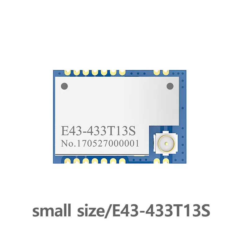 E43-433T13S UART 433 МГц RSSI трансивер 20 МВт IPEX штамп антенна отверстия IoT uhf SMD беспроводной