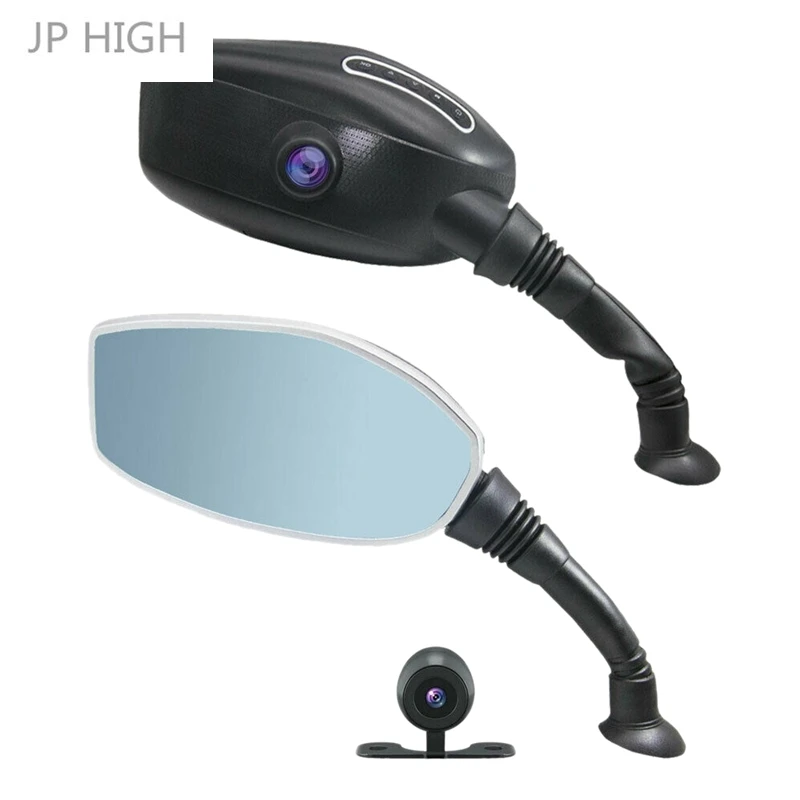 Motorcycle-Rearview-Mirror-Camera-1080P-DVR-Dash-Cam-Dual-Lens-Digital ...