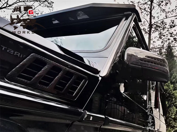 A-столб Передняя крыша Addon M Стиль для G-class w463 G63 G65 G500 углеродное волокно вид
