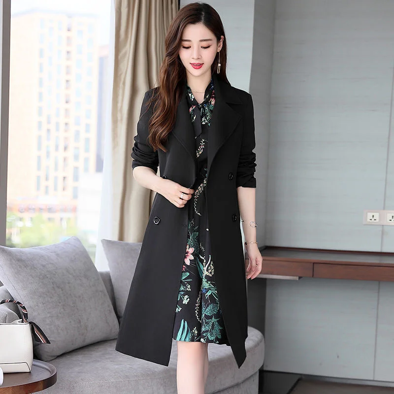 Women Knee Length Dress Suit 5