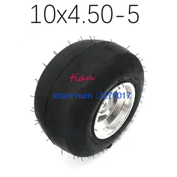 

2019 Hot Sale 10x4.50-5 Rubber Tyres with Hub Fit for GO KART KARTING ATV UTV Buggy Golf Touring Car