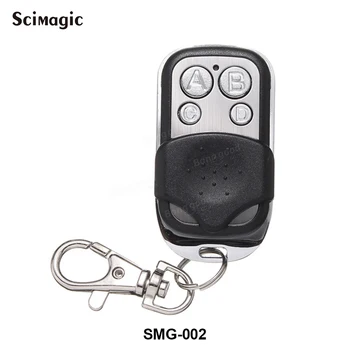

433mhz Clone Remote Control Copy Controller Wireless RF Transmitter Switch 4 Button for Car Garage Gate Door Key with keychain