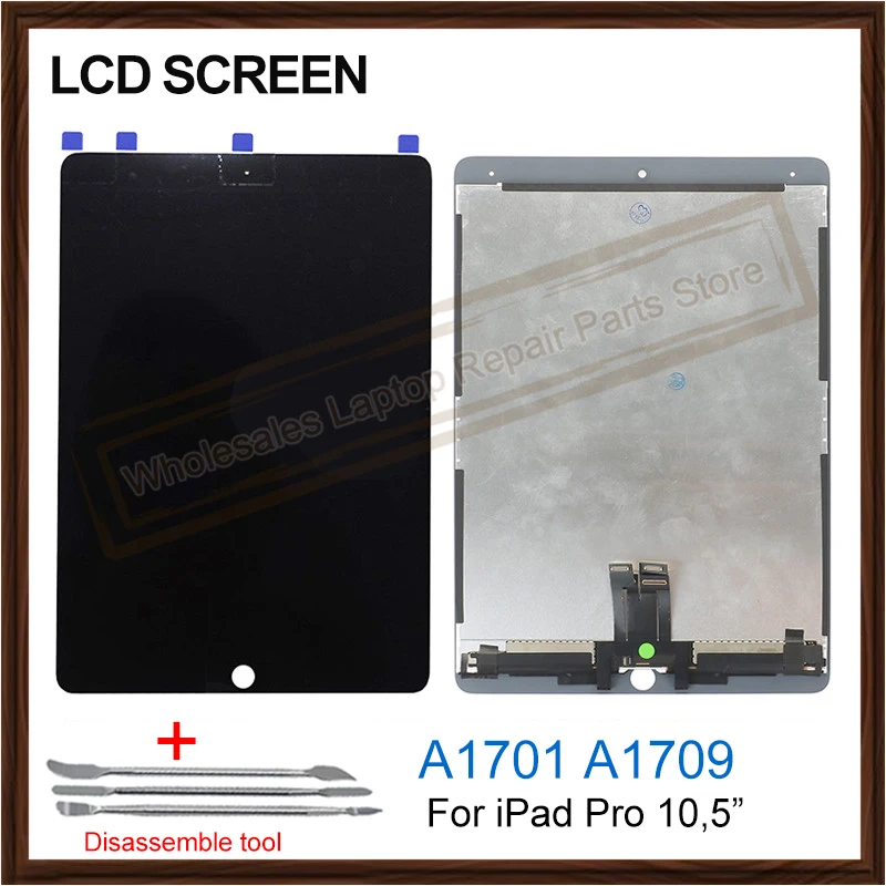 Digitalizzatore per Apple iPad Pro 10.5 TOUCH SCREEN VETRO DISPLAY a1701 a1709 Bianco 