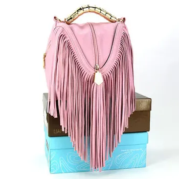 

New Hot Sale Fashion Tassel Bag Women Bag Portable Messenger Women Bag Korean Version Trendy Women Bag