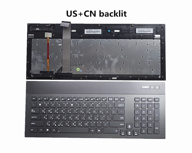 New Original Laptop Us/cn/uk/fr/ne Backlight Keyboard With Frame For Asus  G74 G74s G74sx G74yi G74yi263sx G74yi263sw - Replacement Keyboards -  AliExpress