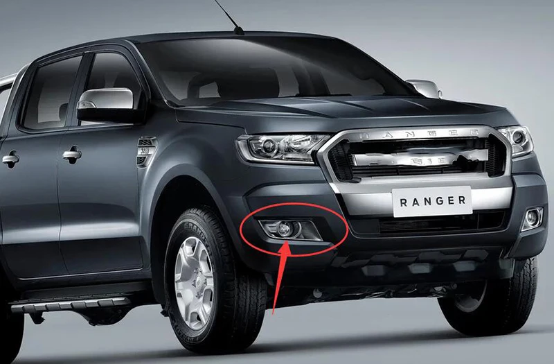 Автомобильный мигающий светодиодный DRL дневные ходовые огни для Ford Ranger с желтой поворотной сигнальной лампой