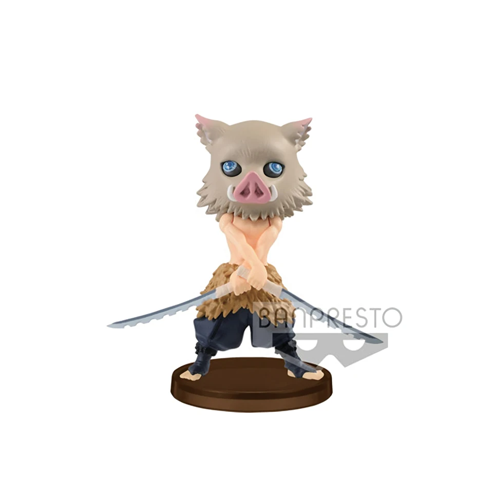 Tronzo Banpresto Demon Slayer Kimetsu no Yaiba Q posket Kamado Tanjirou Hashibira Inosuke Tomioka Giyuu ПВХ Фигурки игрушки