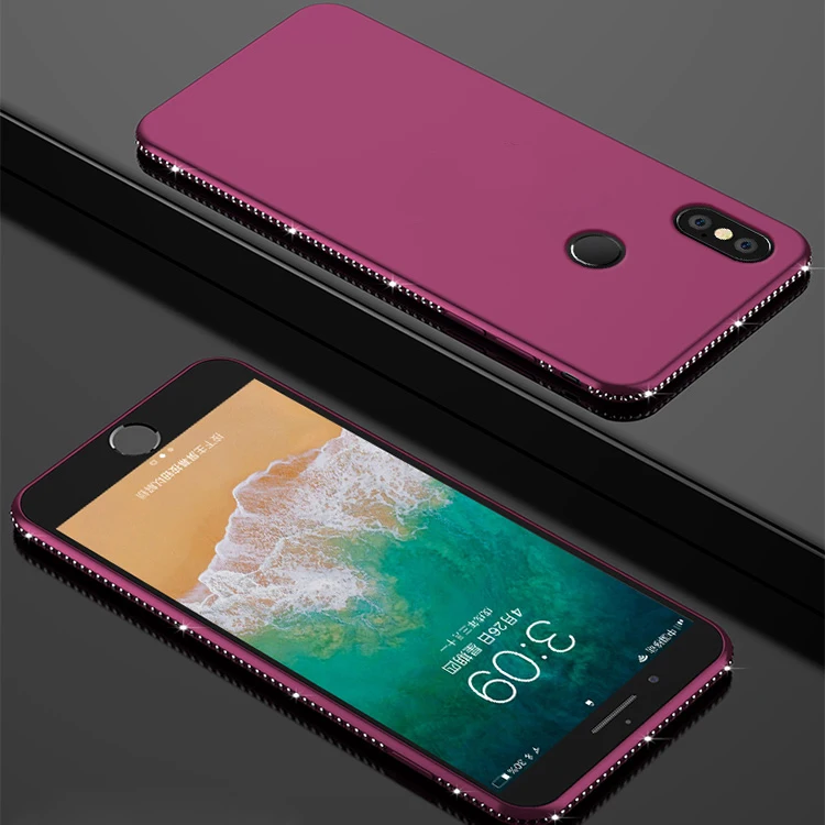 Алмазный силиконовый чехол для Xiao mi Red 4A 6 6A S2 5 Plus 5A Prime Note 4X4 Pro MAX 3 A1 A2 Lite 5X 6X Pocophone F1| |