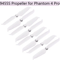 8pc Low Noise Propellers for DJI Phantom 4 Pro V2.0 Advanced Quick Release 9455S Blades Screw Accessory Noise Reduction Blade 8pc Low Noise Propellers for DJI Phantom 4 Pro V2.0 Advanced Quick Release 9455S Blades Screw Accessory Noise Reduction Blade